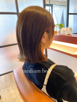 マーリャヘアー(mallia hair) ミディアムボブ