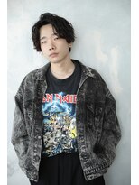 ヘアデザイン プティパ(Hair Design petit-pas) MEN'S HAIR かきあげ×波巻き×スパイラルパーマ