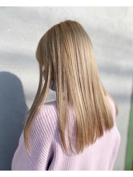 パプス ド コアフュール 宝塚中山寺店(Pap's de coiffeur) ミルクティーベージュ♪