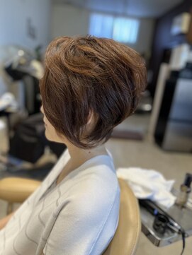 ラママ(Ra.Mama) 大人ふんわりショート/30代/40代