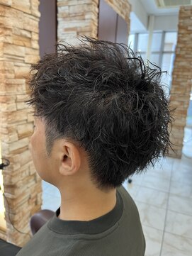 アルターリアン(aL ter LieN) カルマパーマ/ベリーショート/ダークアッシュ/ニュアンスパーマ