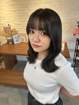 クラン バイ ナチュラル(clan by Natural) レイヤー＊暗め透明感カラー/アディクシー/顔周り/韓国ヘア