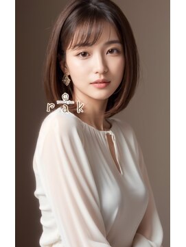 ラクヘアー 明大前(rakhair) 厚めのワンカールミディ