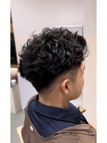 アレアル 広島並木通り店(ALEAR)&nbsp;スパイキーパーマ×フェード