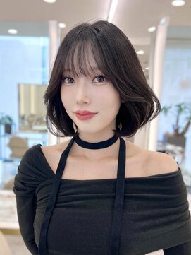 マウル 栄(MAEUL) 韓国レイヤーボブ