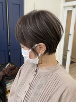 エトラ 渋谷店(etora)&nbsp;小顔◎大人ショートボブ丸みショートカットマッシュショート
