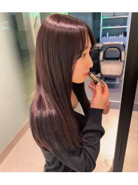 シキ オルガン 大宮(siki ORGAN) 透明感ダークラベンダーカラー