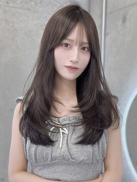 エヌアイ オモテサンドウ(ni omotesando) 韓国レイヤーカット♪ シースルーバング お顔周りカット