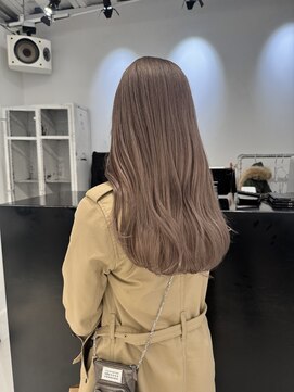 ココ 原宿(KOKO) 10代/20代/ニュアンスカラー/ミディアムストレート/くびれヘア