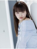 ホワイトグレージュ/デジタルパーマ/チェリーブラウン/いわき72