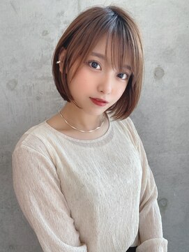 セイドット リー(Say. Ree) Say.ショートボブチェリーブラウンチェリーレッドミニウルフ青山