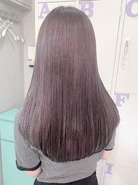 フウ(fuh) ラベンダーグレー/ラベンダーカラー/ハイトーン/透明感カラー