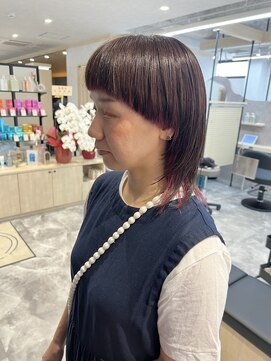 ルプル バイ フェイス 磯子(L'pul by face) マッシュミディアムレイヤー