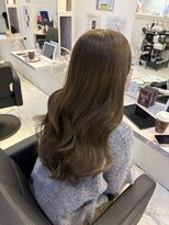 ルージュシー 堀江(RU10C) Rie/ブリーチなしダブルカラー/オリーブベージュ