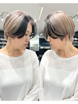 いろあそび 八王子 ホワイトベージュ×ポイントカラー