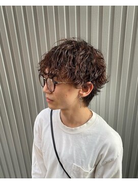 ツイストスパイラルパーマ/マッシュ