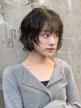 メラク(Merak) 大人可愛いボブパーマ20代30代【黒髪/パーマ/Merak/髪質改善】