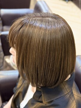 キャラ 池袋本店(CHARA) 『白髪対策！』白髪ぼかしハイライト【池袋/ショート/ボブ】