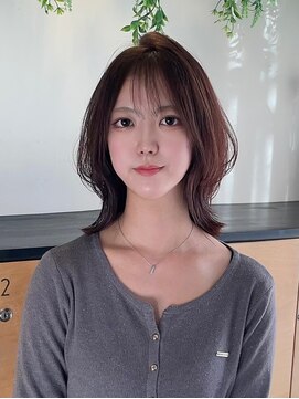 レイヤーロブ×チョコブラウン