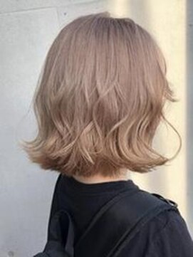 ゲーム 原宿店(GAME) ベージュ/ダブルカラー/ケアブリーチ/髪質改善/原宿