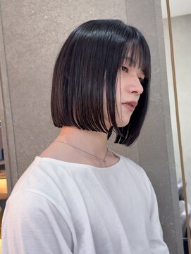 ロンド 表参道店(Lond) ◇暗めカラー/レイヤーカット/ボブ/髪質改善ストレート/表参道
