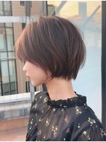 エース 梅田店(ace)&nbsp;ショート/ショートボブ/大阪/梅田/マンツーマン/白髪ぼかし