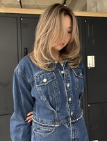 サロウィン 那覇店(SALOWIN)&nbsp;ブロンドバレイヤージュカラー