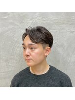 サームマン 人形町(SARM MAN)&nbsp;扱いやすさ重視メンズヘア ビジネスマンのフェザーパーマ