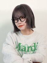 ガーデン 渋谷(GARDEN)&nbsp;小顔イメチェン前髪外ハネボブ大人似合わせレイヤーカット