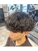 コードバイケンジ 戸塚(CODE by KENJE)&nbsp;無造作でキマる◎波巻きシャドウパーマ