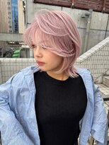 スリーエヌ(NNN)&nbsp;ハイトーン　ピンクブロンド！