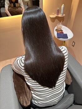 ミレヘアー 越谷(Mire hair)の写真/【越谷/髪質改善特化サロン】乾かすだけでまとまる。“本質から整う美髪縮毛矯正”
