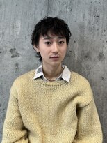 キュー(Cue_) メンズノンノ系ニュアンスパーマ2Way簡単スタイリング