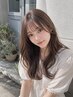 【アイドル級の盛れる艶髪とまとまり】カット+5STEP髪質改善TR