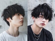 心斎橋 カイ(X)の雰囲気（メンズ/特殊パーマ/men's /パーマ/ツイストスパイラル/カット）