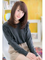 ヘアアンドビューティー ミック(Hair & Beauty miq)&nbsp;しなやか質感の”グッドガール”(miq阿佐ヶ谷)
