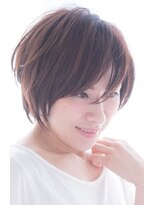 サロンドナップ salon de nap&nbsp;ショート・前下がりレイヤーボブ