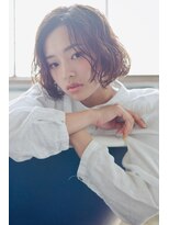 クルー(Creww KYOTO)&nbsp;セミウェットなルーズボブ