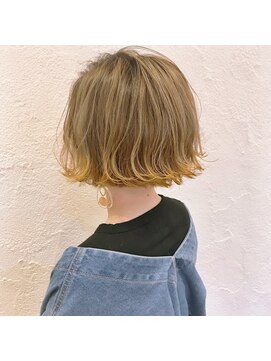 シャルル(charles) ナチュラルyellow裾カラー【charles】