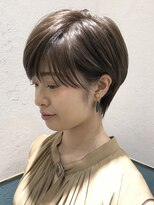 ロンド レグリーズ 立川(Lond leglise)&nbsp;【山方 直也】耳掛け×エッジショート×モード×大人かわいい