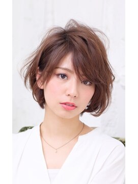 ヘアーズ ベリー 玉造店(hairs BERRY) BERRY/外ハネボブ＿アッシュブラウン＿ネオウルフ＿オーガニック