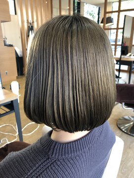 ベルポートヘア(Bellport hair) ☆オルチャングレージュ×アゴラインボブ☆