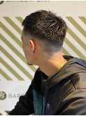 BARBER-BARのクロップスタイル