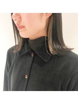 ラフ(laugh) ベージュ　と　ブラック