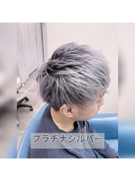 ウーロス(uros.) メンズ☆プラチナシルバーカラー