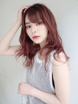 ブゾン(buZon)&nbsp;【buZonブゾン】ミックスウェーブ×ピンクブラウン