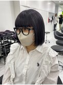 ブリーチ1回でできるラベンダーグレー