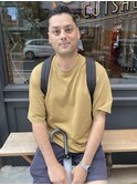 スキンフェード ハードパート サイドパート