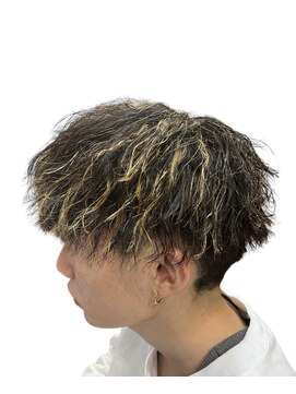 フレンズ 手稲店(friend's) ハイライト×パーマ