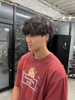 スレイ 西宮(SLAY)&nbsp;波巻き×前下がりマッシュ　【増田　司】